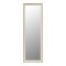 MIRROR WITH STAND, PLASTIC, WHITE WOOD, 35x140cm 751-10044