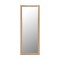 MIRROR, PLASTIC, NATURAL WOOD, 30x90cm 751-10047