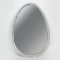 MIRROR, METAL, FRAME, SILVER, 37x3.5x60cm 751-11021