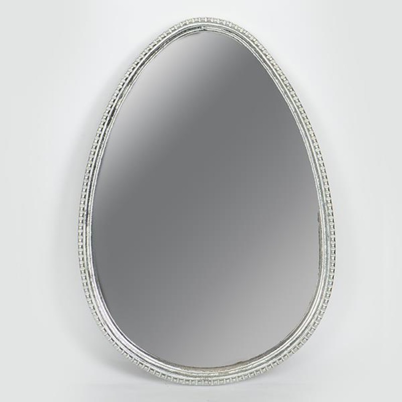 MIRROR, METAL, FRAME, SILVER, 37x3.5x60cm 751-11021