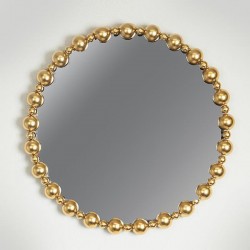 MIRROR, METAL, FRAME, GOLD, 64x4.5x64cm 751-11027 MIRROR, METAL, FRAME, GOLD, 64x4.5x64cm 751-11027