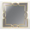 ОГЛЕДАЛО ЗА БАНЯ МЕТАЛНА РАМКА ЗЛАТИСТ 80X80 СМ