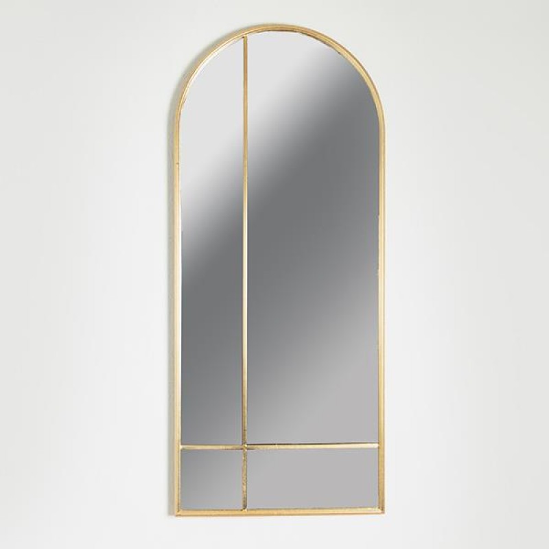MIRROR, METAL, FRAME, GOLD, 60x3x140cm 751-11040