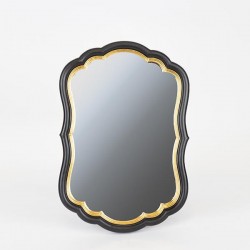 ОГЛЕДАЛО ЗА БАНЯ POLYRESIN, ЧЕРНО И ЗЛАТНО ОГЛЕДАЛО ЗА БАНЯ POLYRESIN, ЧЕРНО И ЗЛАТНО