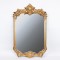 WALL  MIRROR,  PU, GOLD, 70x4x110cm 751-12036