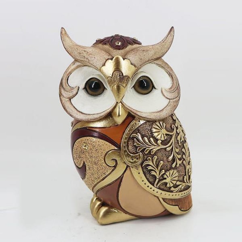 ДЕКОРАТИВНА ФИГУРА СОВА КАФЯВА И БЕЖОВА 12X9.5X18CM ДЕКОРАТИВНА ФИГУРА СОВА КАФЯВА И БЕЖОВА 12X9.5X18CM
