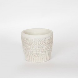 САКСИЯ ГРЕЙ С ДИЗАЙН 14X14X13 СМ САКСИЯ ГРЕЙ С ДИЗАЙН 14X14X13 СМ