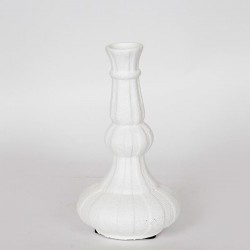 КЕРАМИЧНА ВАЗА БЯЛА 13X13X23.5 СМ
