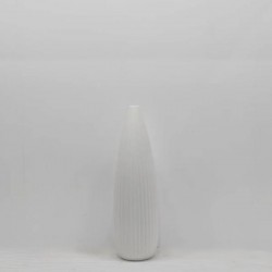 КЕРАМИЧНА ВАЗА БЯЛА 13.5X46CM
