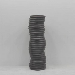 КЕРАМИЧНА ВАЗА СВЕТЛОСИВА 15.4X12.2X45.5CM КЕРАМИЧНА ВАЗА СВЕТЛОСИВА 15.4X12.2X45.5CM