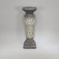 СВЕТЛОДЪРЖАТЕЛ ЗА СВЕЩ, ЦИМЕНТ, СИВО-БЕЖ, 11X11X30.5CM СВЕТЛОДЪРЖАТЕЛ ЗА СВЕЩ, ЦИМЕНТ, СИВО-БЕЖ, 11X11X30.5CM