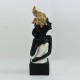 СКУЛПТУРА ДЕКОРАЦИЯ ЖЕНА С ЦВЕТЕ ЧЕРНО-БЯЛО-ЗЛАТНО 11.5X8.5X35CM СКУЛПТУРА ДЕКОРАЦИЯ ЖЕНА С ЦВЕТЕ ЧЕРНО-БЯЛО-ЗЛАТНО 11.5X8.5X35CM