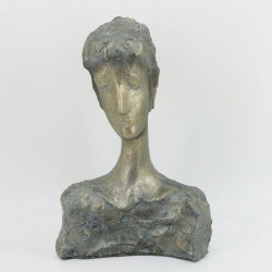 СКЪЛПТУРА ДЕКОРАЦИЯ ЗА МАСА, ЧОВЕК, СИВА СКЪЛПТУРА ДЕКОРАЦИЯ ЗА МАСА, ЧОВЕК, СИВА
