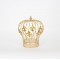 CROWN DÉCOR МЕТАЛНА ЛАМПА ЗЛАТИСТА