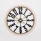 WALL CLOCK, WOOD, WHITE,  60x3,5x60cm 753-13012