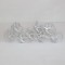 WALL DECOR, METALLIC, BIRDS, SILVER, 67,69x1,27x38,74cm 755-10039