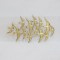 WALL DECOR, METALLIC, BIRDS, GOLD, BLACK & WHITE, 67,69x1,27x38,75cm 755-10042