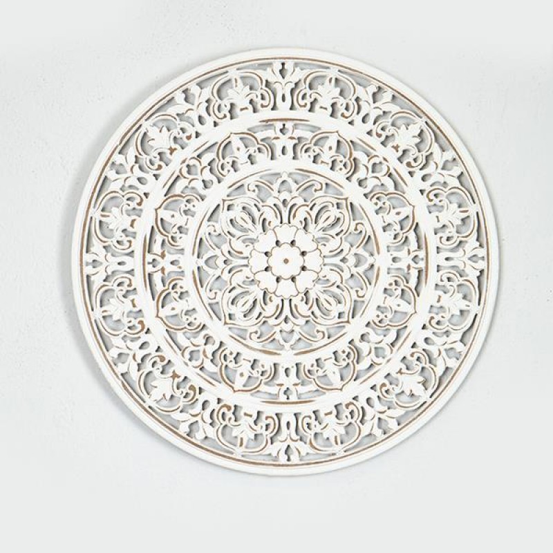 WALL DECOR, WHITE, 60X2CM 755-10051