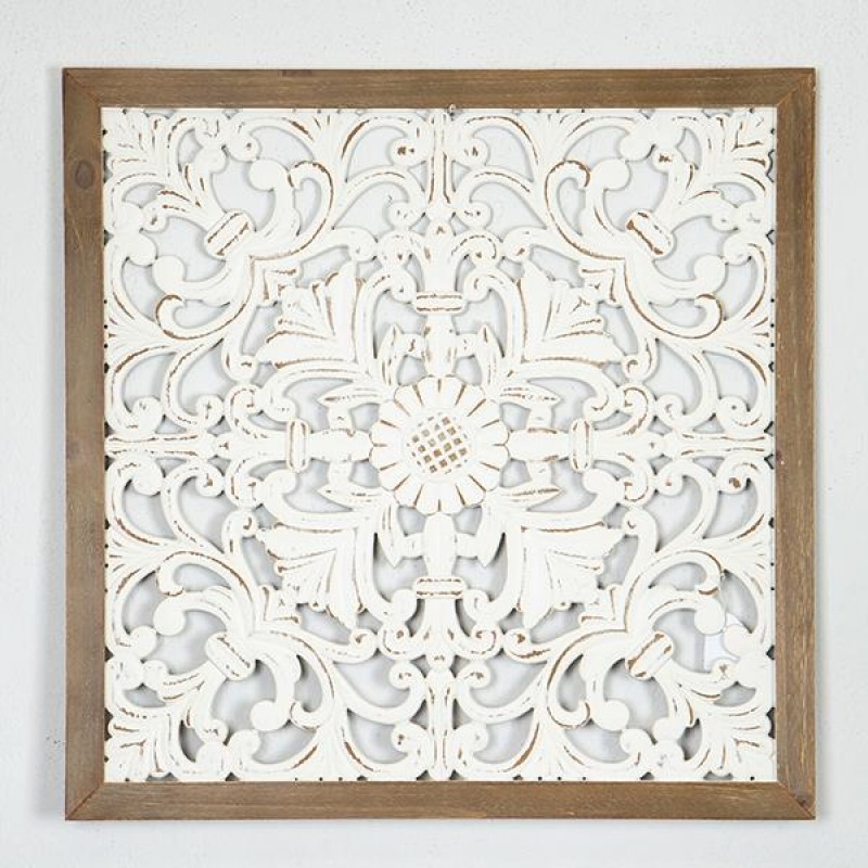 WALL DECOR, BROWN FRAME, 70X2X70CM 755-10052