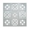 WALL DECOR, WHITE, CROSS DESIGN, 74X2CM 755-10054