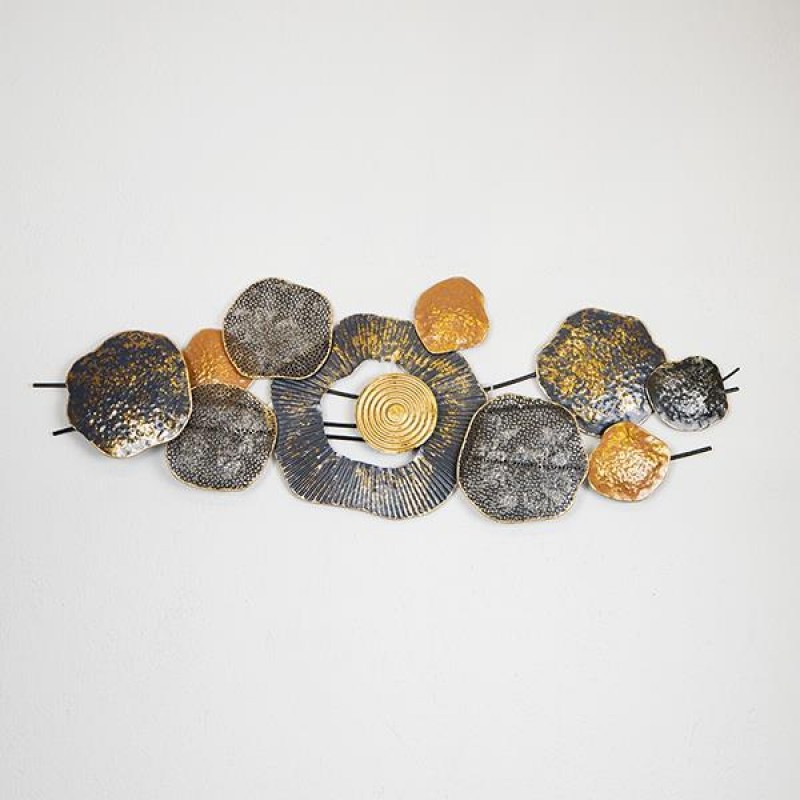 СЕТ СТЕННИ ДЕКОРАЦИИ BLUE & GOLD, 2 БР. СЕТ СТЕННИ ДЕКОРАЦИИ BLUE & GOLD, 2 БР.