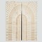 CANVAS,WALL ART,S/2,GATE,45x4x120cm 755-12010