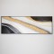КАНВАС СТЕННО ПАННО ЧЕРНО-БЯЛО И ЗЛАТНО