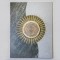 CANVAS PRINT, ABSTRACT ART ΜΟΟΝ AND SUN, MAYΡΟ-ΜΠΕΖ-ΚΡΕΜ-ΧΡΥΣΟ,60x80cm 755-12097