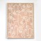 FRAMED CANVAS, WITH  STYROFOAM, BROWN- WHITE, 45x60x2,2CM 755-12175