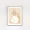 PS FRAMED, PAPER PRINT, VASES, ORANGE-WHITE- BEIGE,45x60x3cm 755-12185