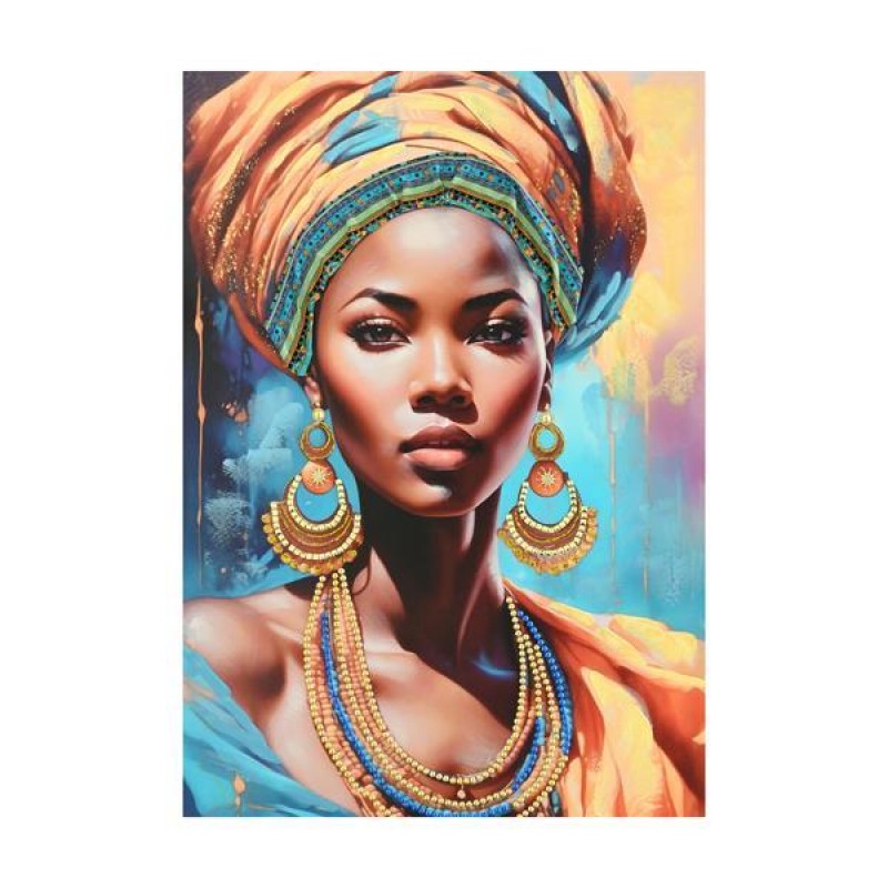 CANVAS, FEMALE, MULTICOLOR, 72x102x4cm 755-12198