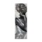 CANVAS PICTURE, WOMAN, WHITE-BLACK, 50x150x3cm 755-12256