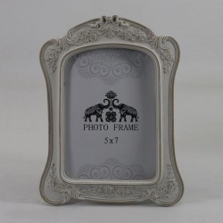 TABLE PHOTO FRAME (13x18), POLYRESIN, ANTIQUE WHITE, 18.5x1.7x24.2cm 756-12166 TABLE PHOTO FRAME (13x18), POLYRESIN, ANTIQUE WHITE, 18.5x1.7x24.2cm 756-12166