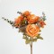 ROSE-DAISY BOUQUET, 7 BRANCHES, PEACH, 43cm 758-10056