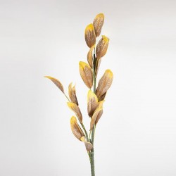 LEAVES/BRANCH, FOAM, YELLOW-BROWN, 97cm 758-12021