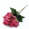FLOWER/BRANCH, HYDRANGEA, RED, 31cm 758-12055