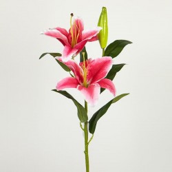 FLOWER/BRANCH, LILY, PINK, 79cm 758-12060 FLOWER/BRANCH, LILY, PINK, 79cm 758-12060