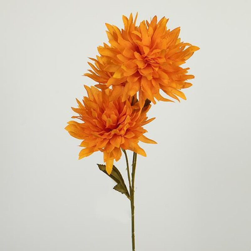 FLOWER/BRANCH, ORANGE, 67cm 758-12097