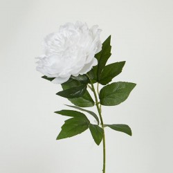 FLOWER, PEONIES, WHITE, 60cm 758-12129 FLOWER, PEONIES, WHITE, 60cm 758-12129