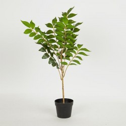 TREE 105cm, IN A POT, PLASTIC, BLACK,42x32x56cm 758-14034