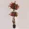 BONGAINVILEA TREE,  PINK FLOWERS, IN A POT,  PLASTIC, BLACK, 167CM 758-14040