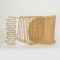 CUSHION,  WITH FILLER, COTTON-JUTE WITH  FRINGES, WHITE- NATURAL, 30x50cm 759-10028