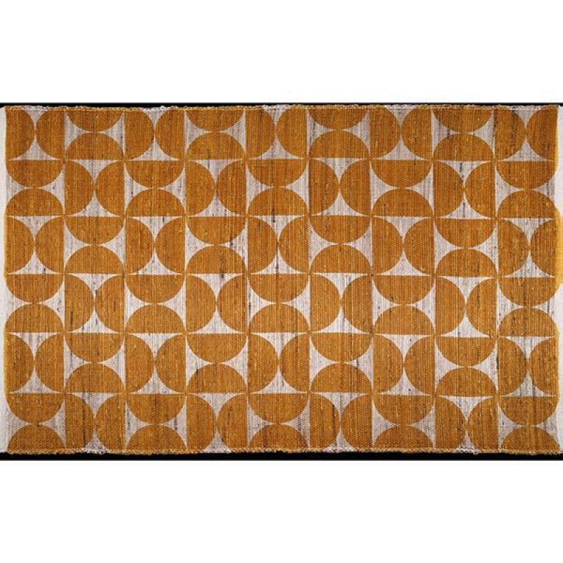 RUG, JUTE WITH HEMME, NATURAL-YELLOW, 120x180cm 759-12017