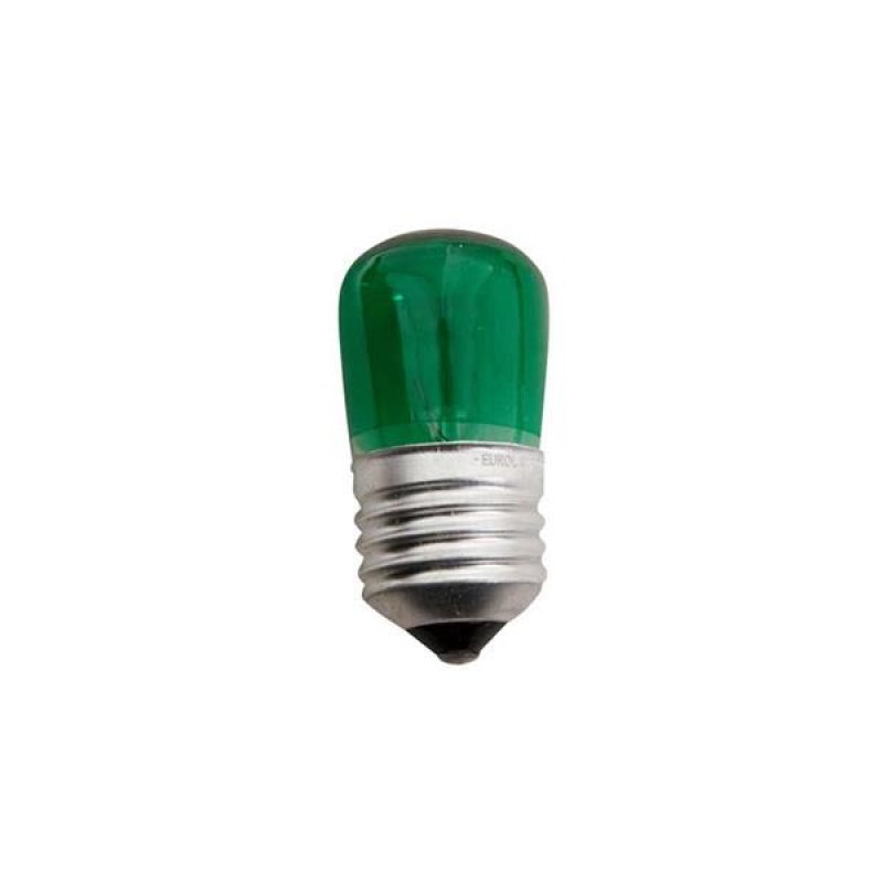 ЦВЕТНА КРУШКА 5W E27 ЗЕЛЕНА 2 БР. БЛИСТЕР