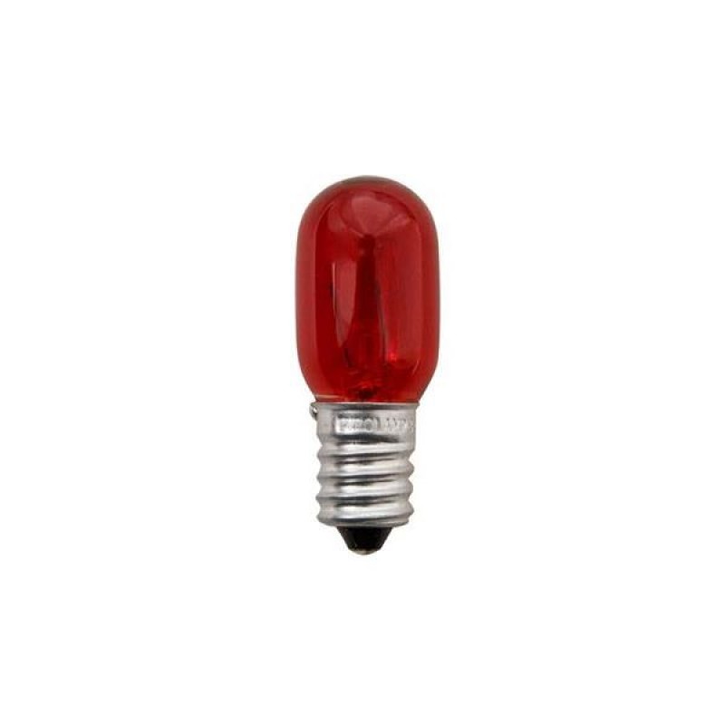 ЦВЕТНА КРУШКА 5W E14 ЧЕРВЕНА 3 БР. БЛИСТЕР