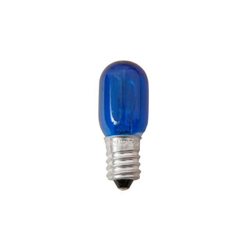 ЦВЕТНА КРУШКА 5W E14 СИНЯ 3 БР. БЛИСТЕР