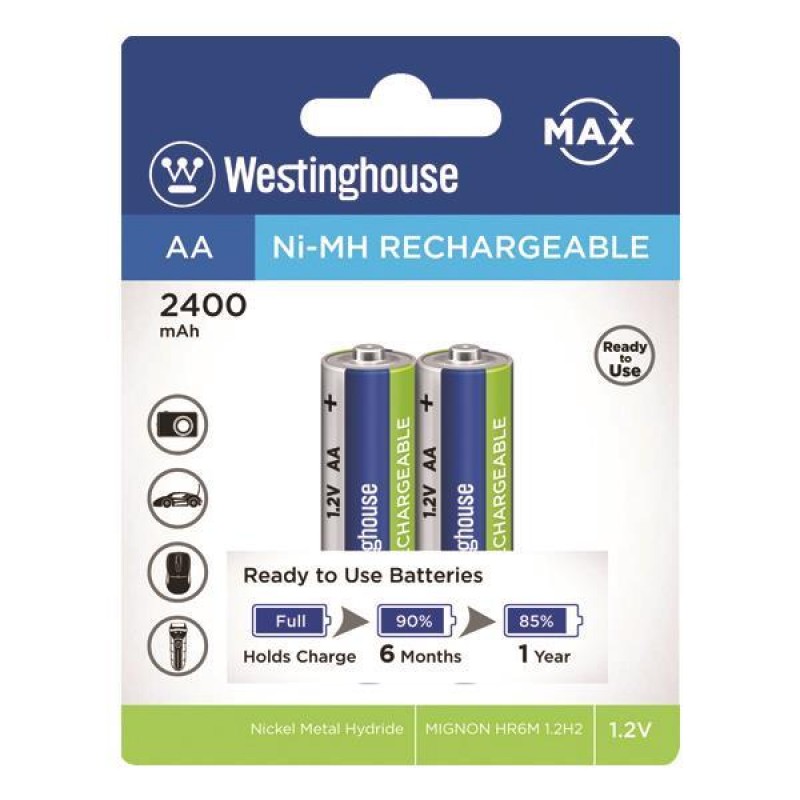 RECHARGABLE NiMH BATTERIES 2400mAh ΑΑ 920-24210