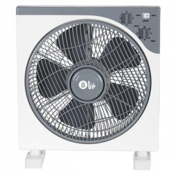 BOX FAN SQUARE WHITE-GREY Φ37 45W 920-29102 BOX FAN SQUARE WHITE-GREY Φ37 45W 920-29102