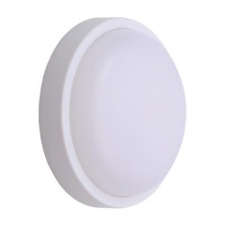 КРЪГЛО СТЕННО LED ТЯЛО 12W 4000K IP54 БЯЛО КРЪГЛО СТЕННО LED ТЯЛО 12W 4000K IP54 БЯЛО