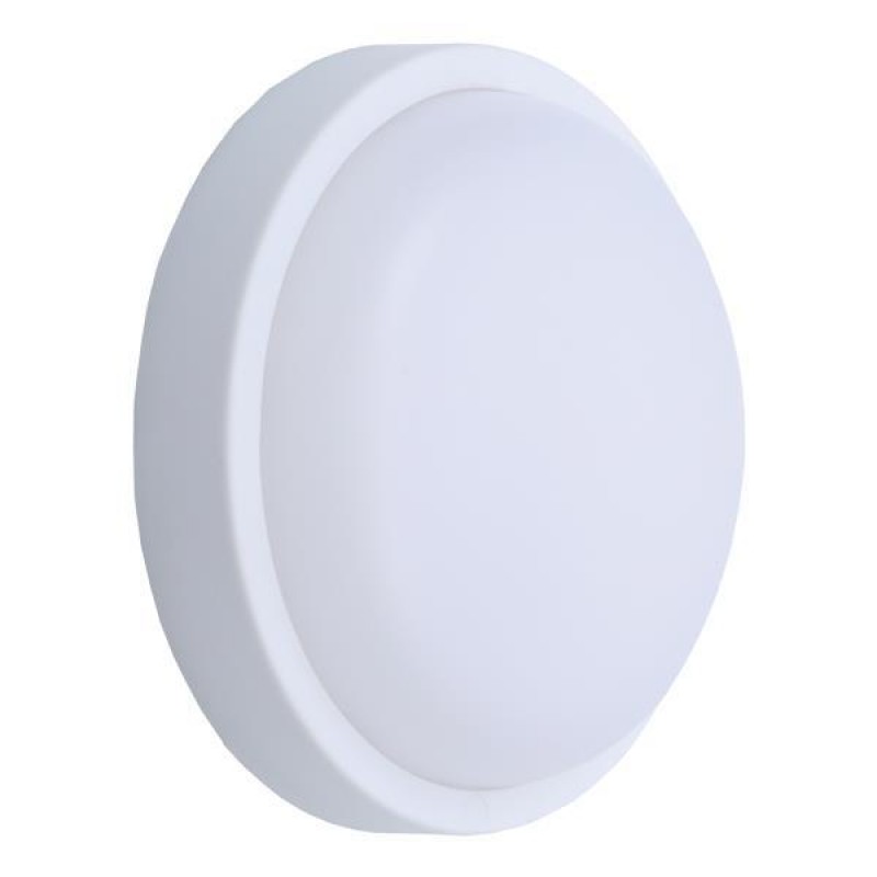 LED КРЪГЛО ТЯЛО ЗА СТЕНА 18W 3000K IP54 БЯЛО LED КРЪГЛО ТЯЛО ЗА СТЕНА 18W 3000K IP54 БЯЛО